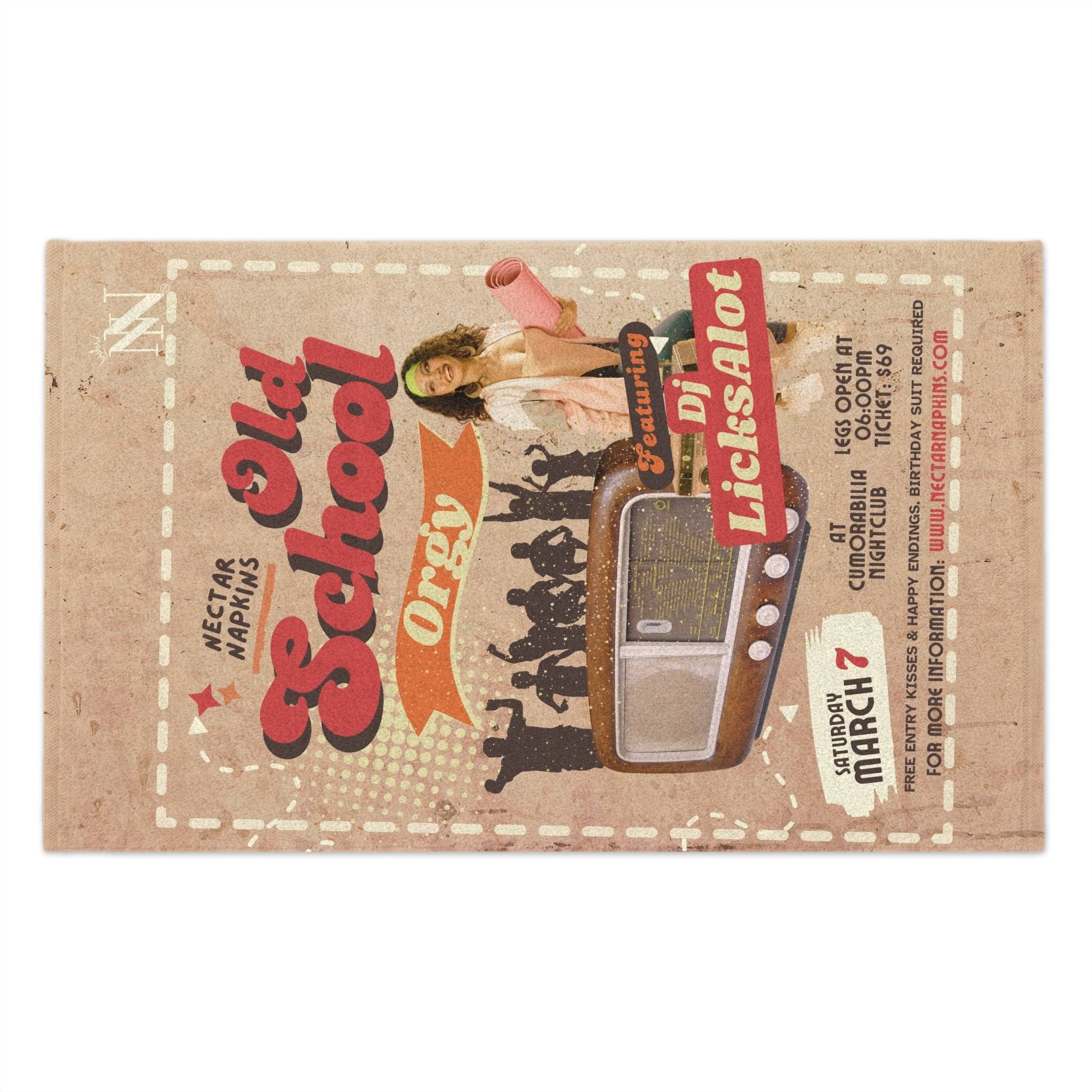 Old School Orgy | Mix & Match Soft Fun-Flirty Lovers’ Towels