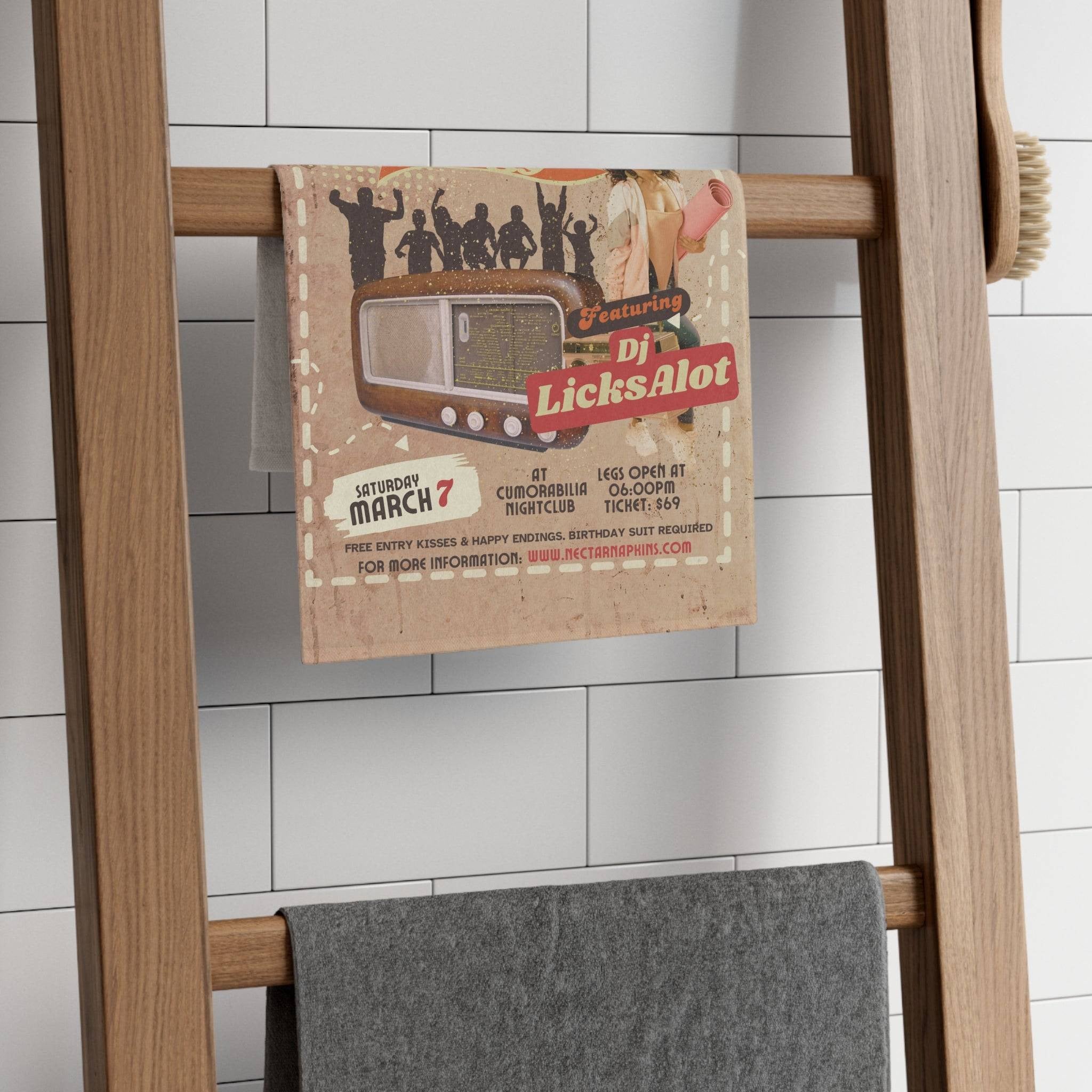 Old School Orgy | Mix & Match Soft Fun-Flirty Lovers’ Towels