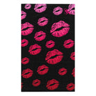 Ombre Kiss Pattern Black | Mix & Match Soft Fun-Flirty Lovers’ Towels