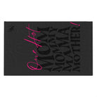 One Hot Mother! Dark Grey | Mix & Match Soft Fun-Flirty Lovers’ Towels