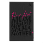 One Hot Mother! Dark Grey | Mix & Match Soft Fun-Flirty Lovers’ Towels