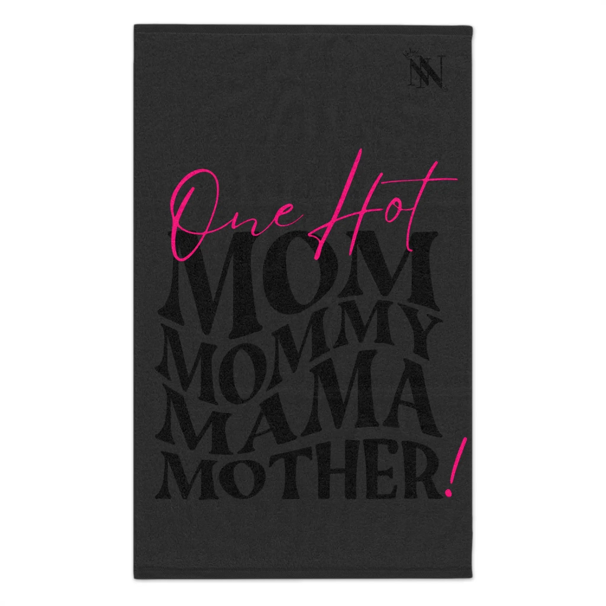One Hot Mother! Dark Grey | Mix & Match Soft Fun-Flirty Lovers’ Towels