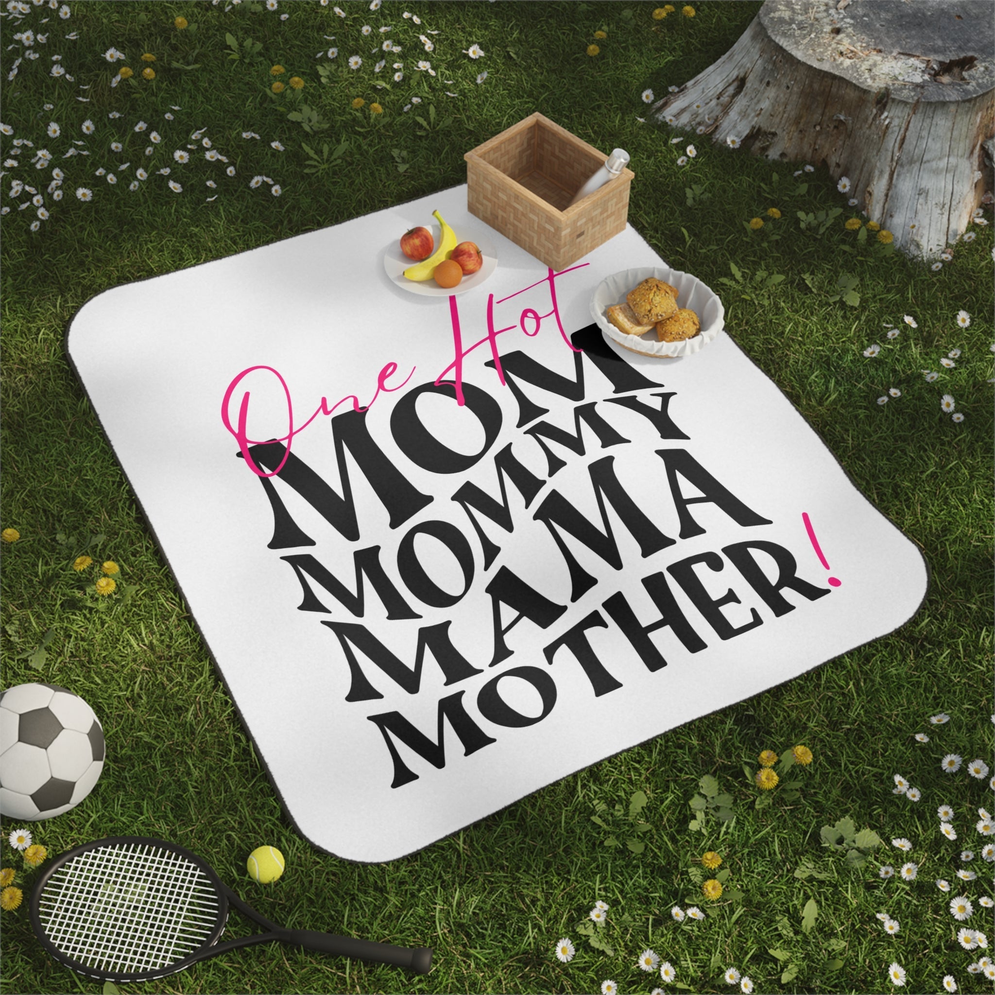 One Hot Mother! | Mix Match Fun-Flirty Lovers’ Water-Resistant Blankets