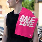 One Love Pink Mix & Match Soft Sex Towels | Flirty Lovers’ Gifts