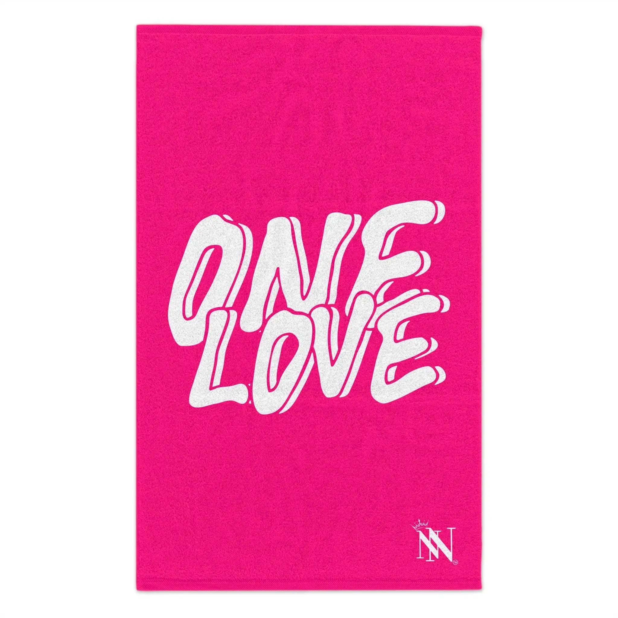 One Love Pink Mix & Match Soft Sex Towels | Flirty Lovers’ Gifts