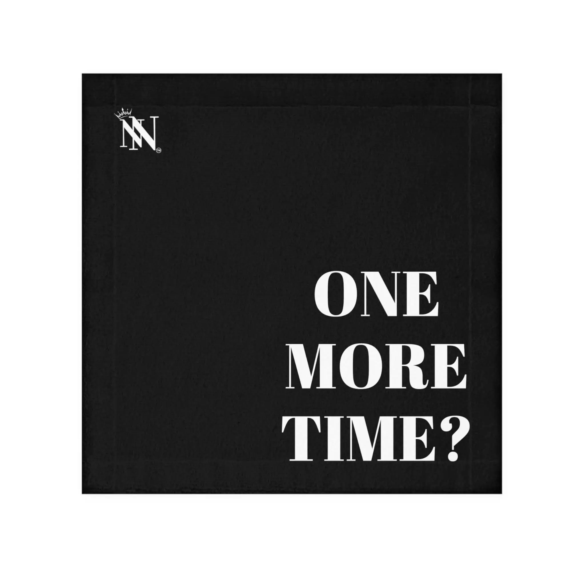 One More Time Black | Mix & Match Lils’ Fun-Flirty Lovers’ Towels