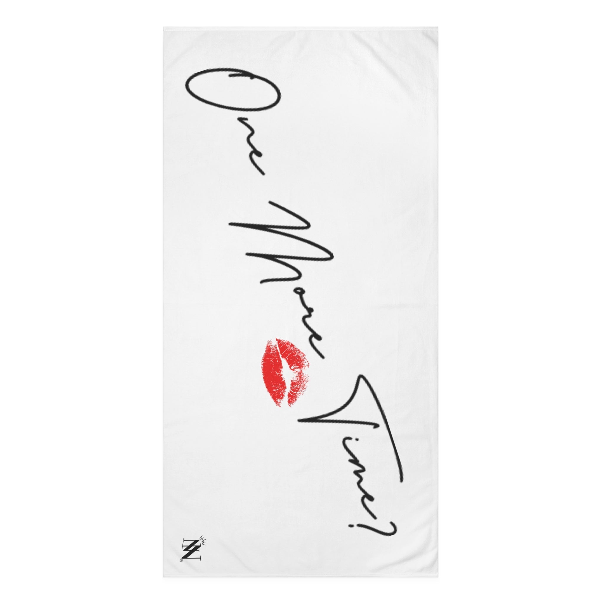 One More Time? Kiss | Mix & Match Naughty XL Fun-Flirty Lovers’ Towels