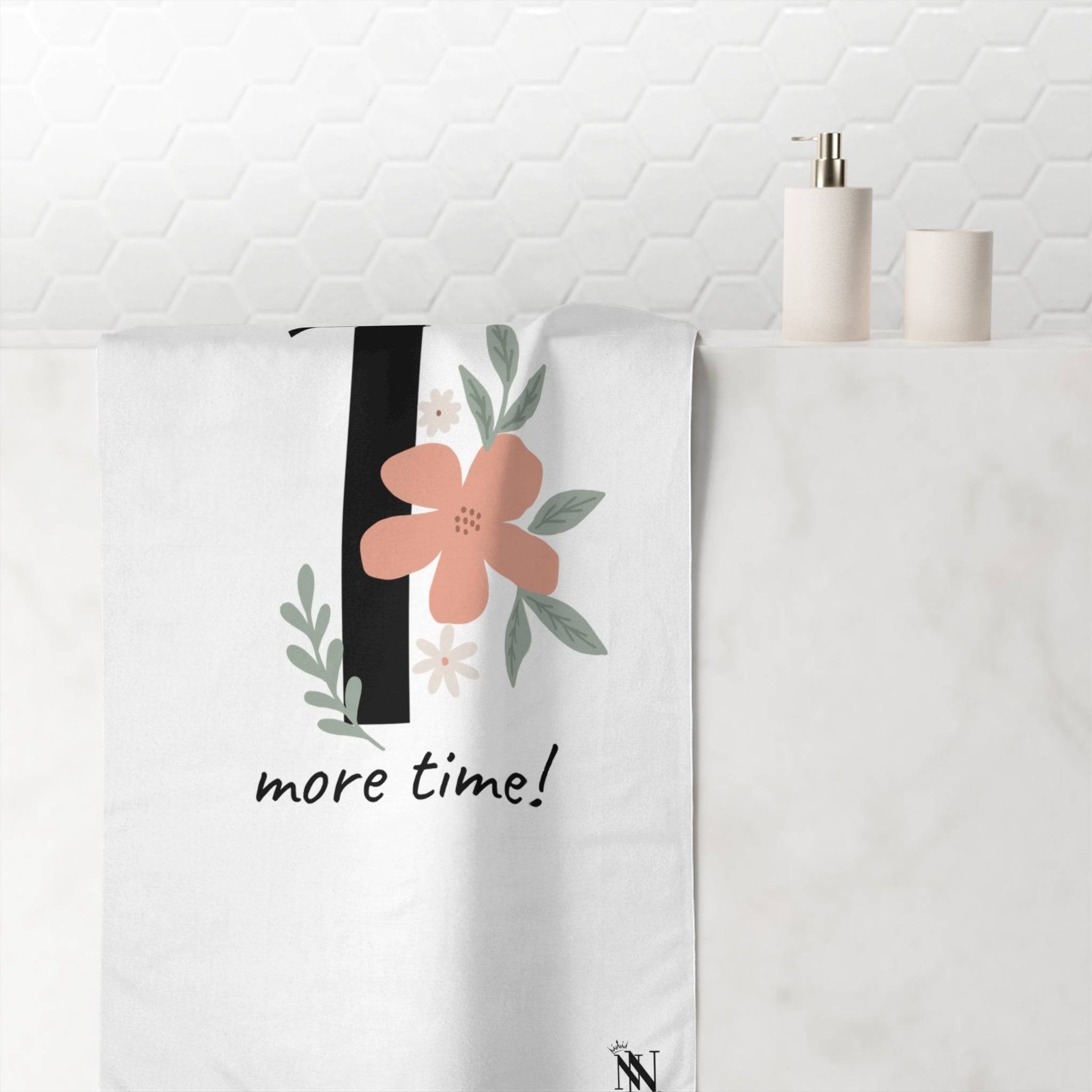 One More Time | Mix & Match Naughty XL Fun-Flirty Lovers’ Towels