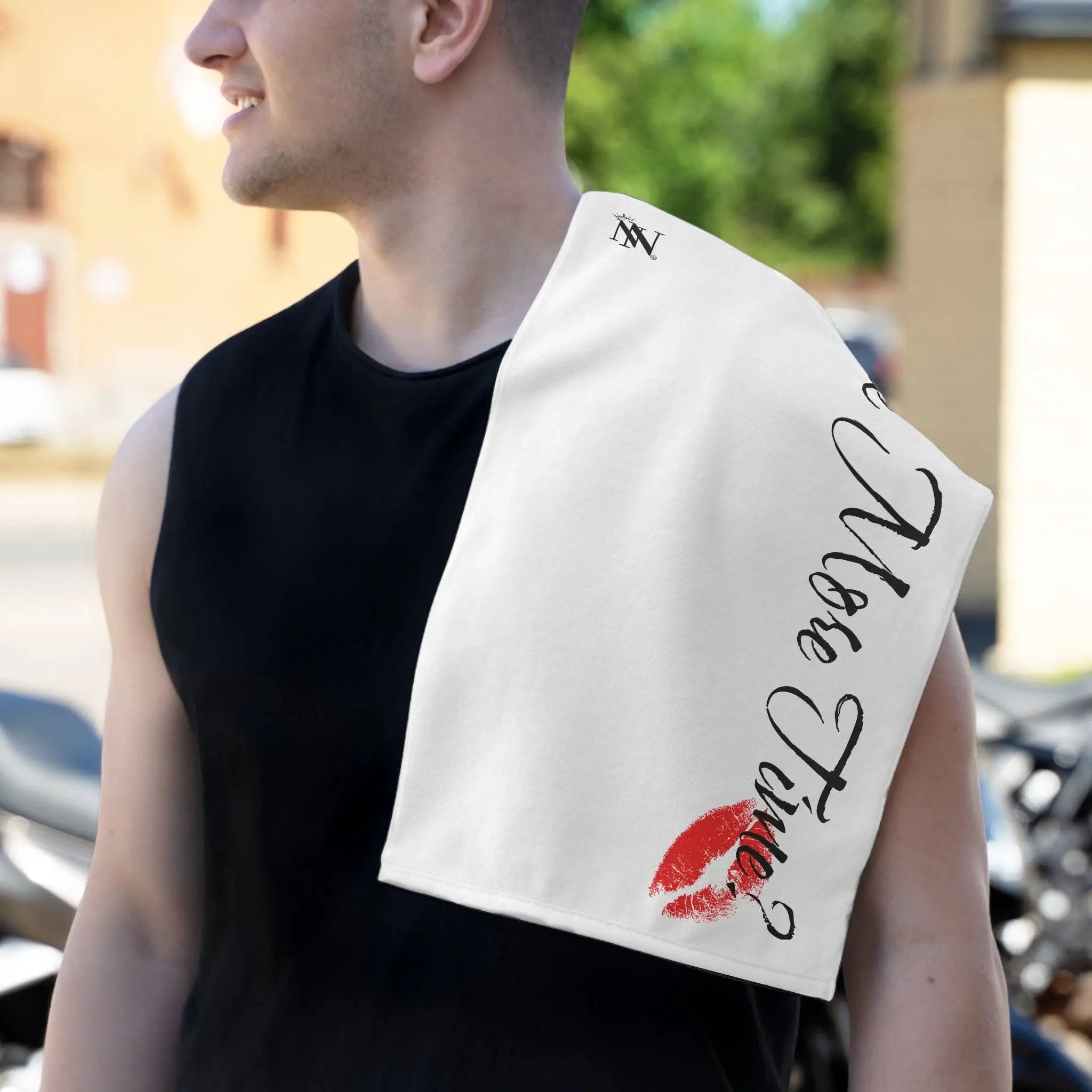 One More Time? | Mix & Match Soft Fun-Flirty Lovers’ Towels