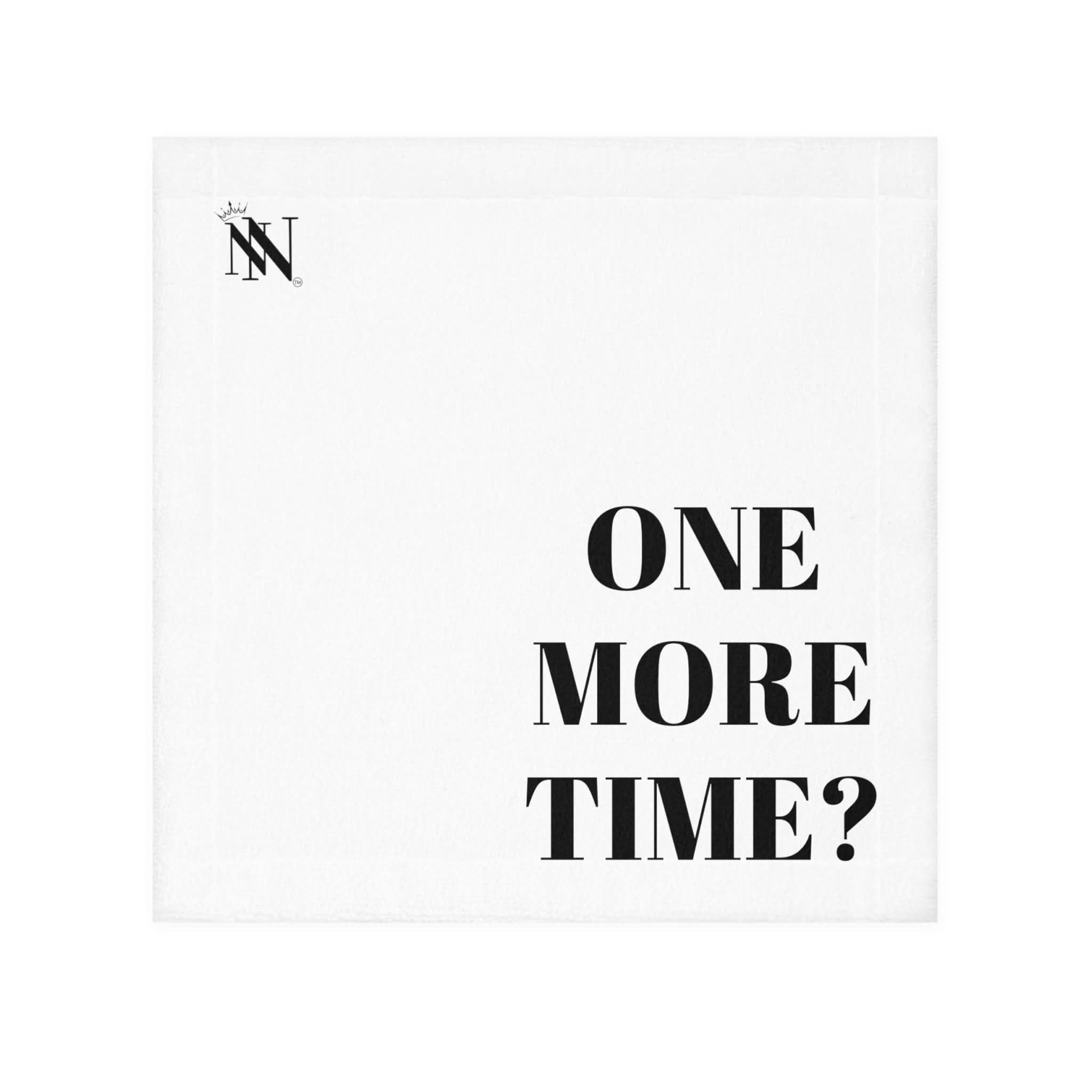 One More Time White | Mix & Match Lils’ Fun-Flirty Lovers’ Towels