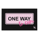 One Way to Cum Black Mix & Match Soft Sex Towels | Flirty Lovers’ Gifts