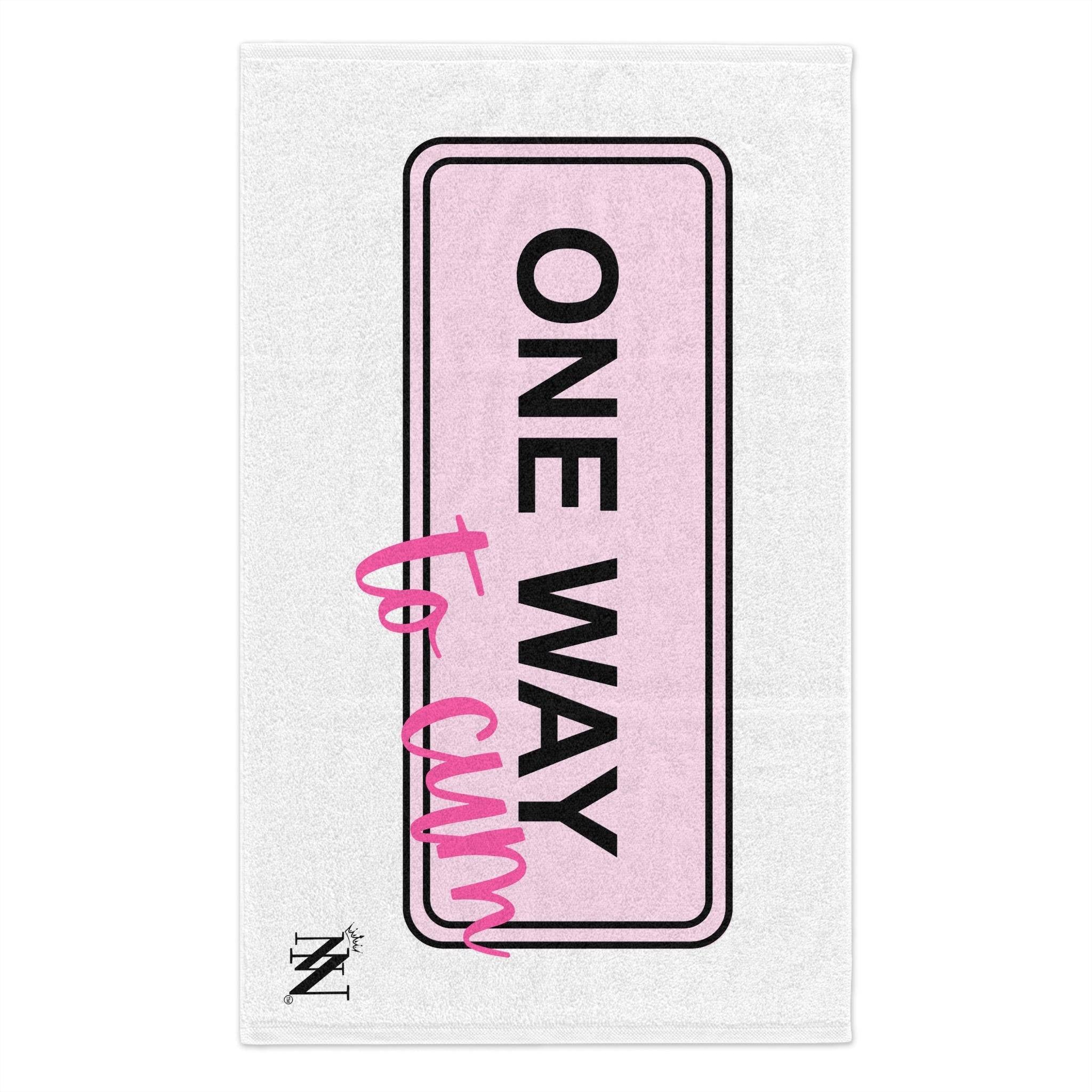 One Way to Cum | Mix & Match Soft Fun-Flirty Lovers’ Towels