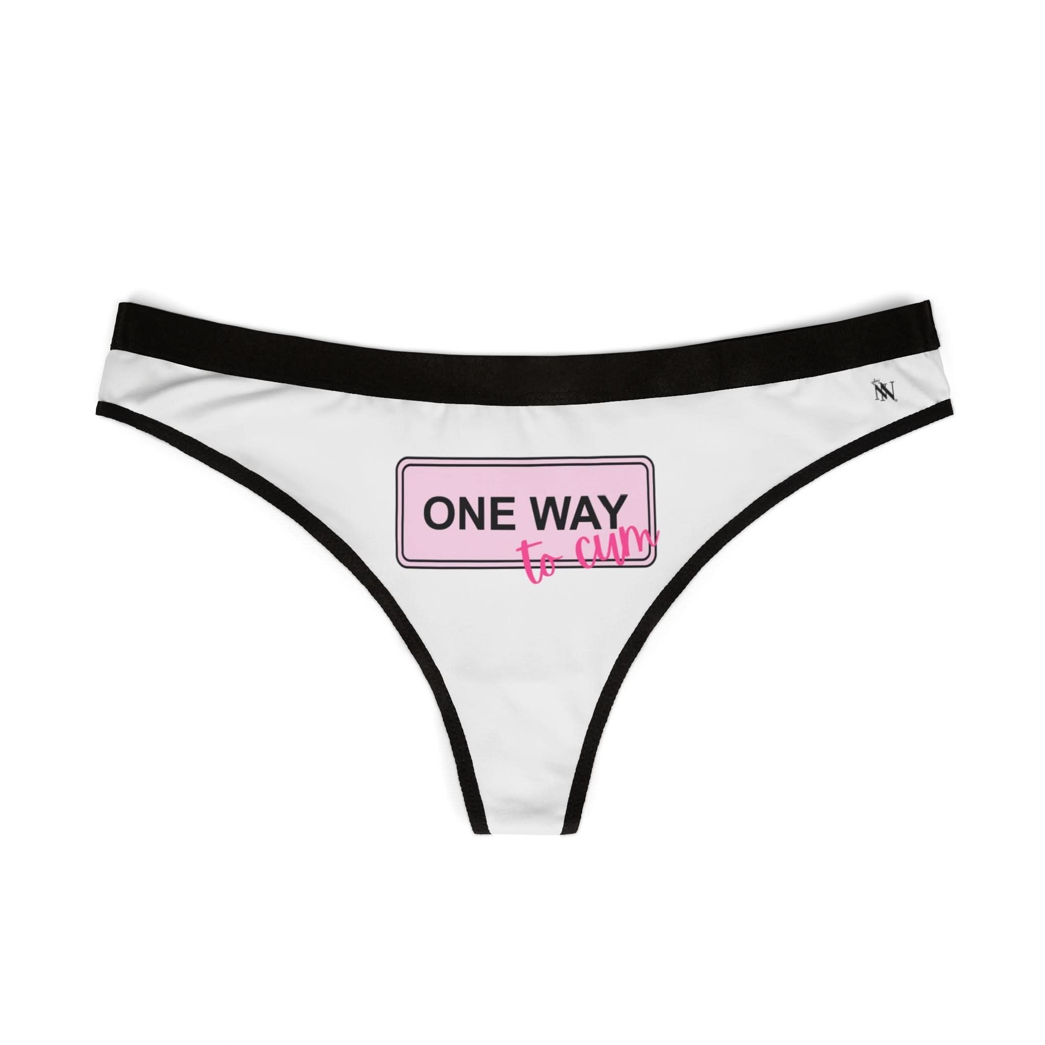 One Way to Cum | Mix & Match Women’s Fun-Flirty Lovers’ Thongs
