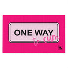 One Way to Cum Pink Mix & Match Soft Sex Towels | Flirty Lovers’ Gifts