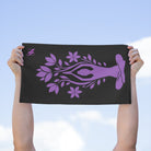 One With Nature Black | Mix & Match Soft Fun-Flirty Lovers’ Towels