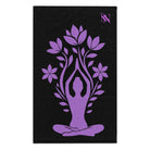 One With Nature Black | Mix & Match Soft Fun-Flirty Lovers’ Towels