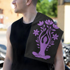 One With Nature Black | Mix & Match Soft Fun-Flirty Lovers’ Towels