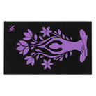 One With Nature Black | Mix & Match Soft Fun-Flirty Lovers’ Towels