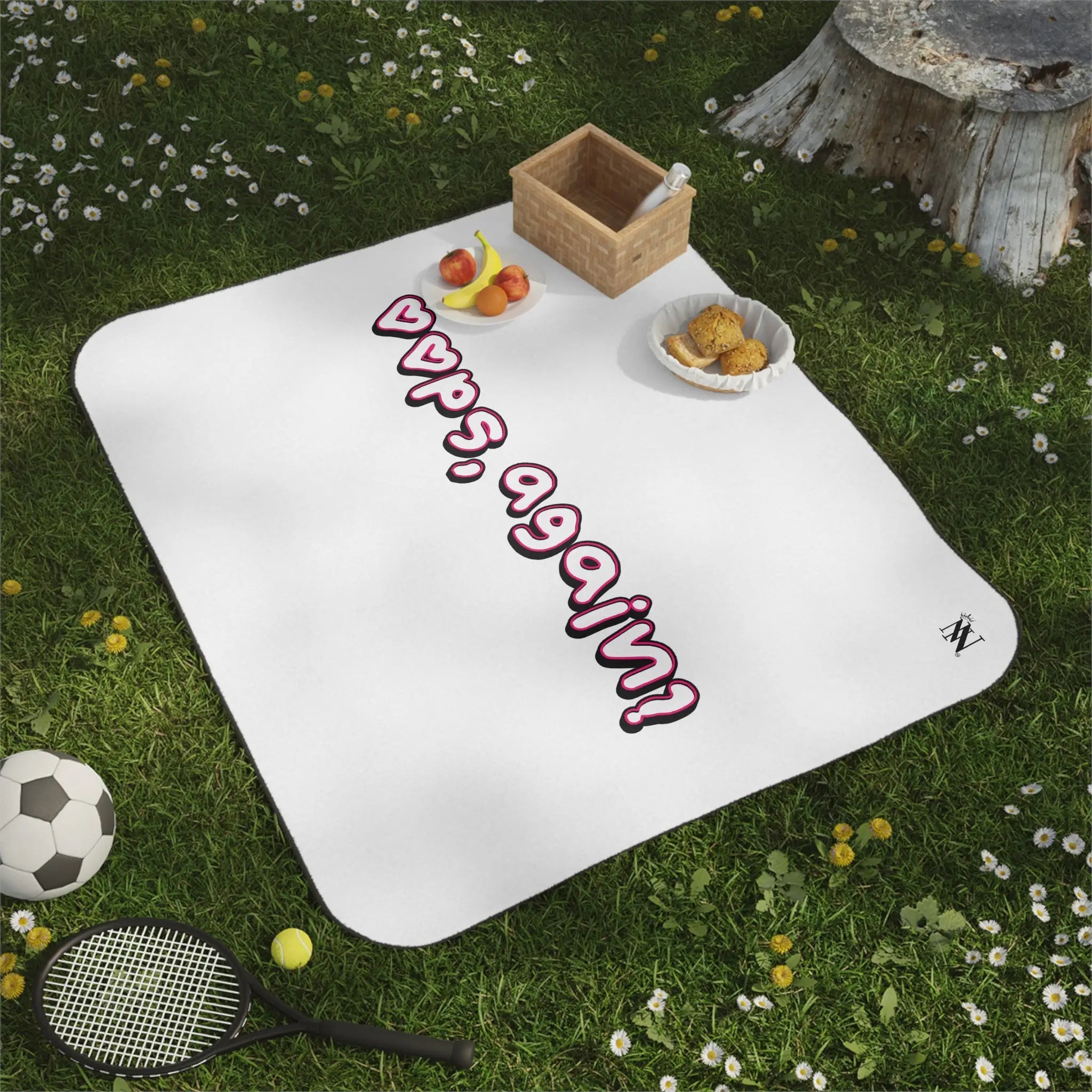 Oops Again? | Mix Match Fun-Flirty Lovers’ Water-Resistant Blankets