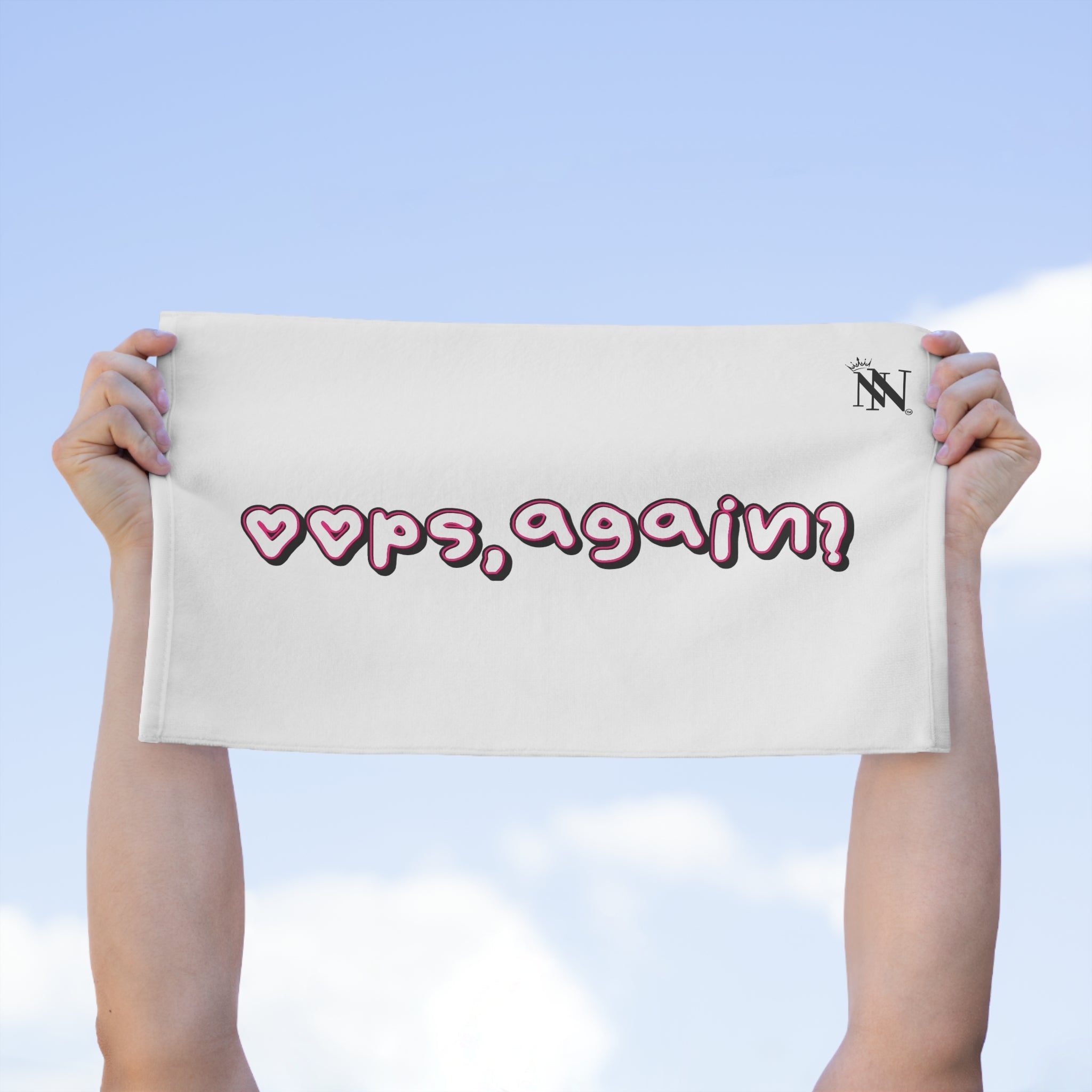Oops Again? | Mix & Match Soft Fun-Flirty Lovers’ Towels