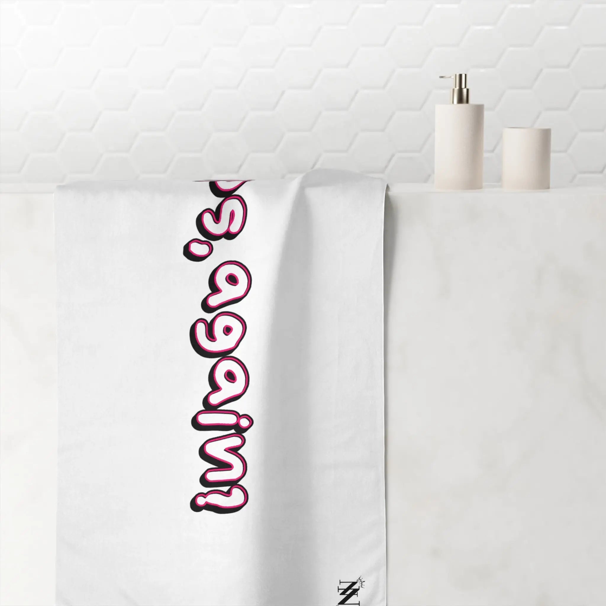 Oops Again? | Mix & Match XL Fun-Flirty Lovers’ Towels