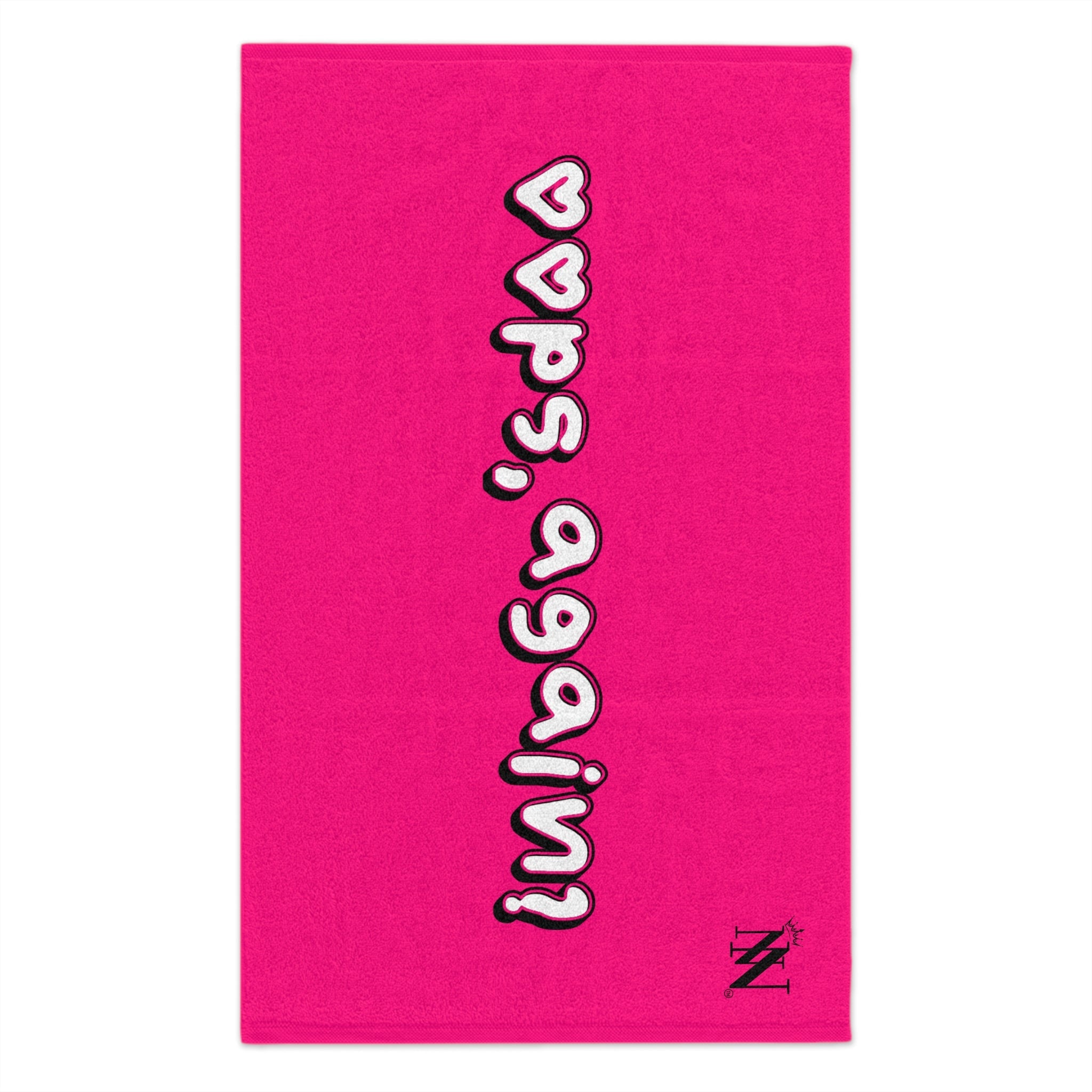 Oops Again? Pink | Mix & Match Soft Fun-Flirty Lovers’ Towels