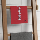 Oops Again? Red | Mix & Match Soft Fun-Flirty Lovers’ Towels