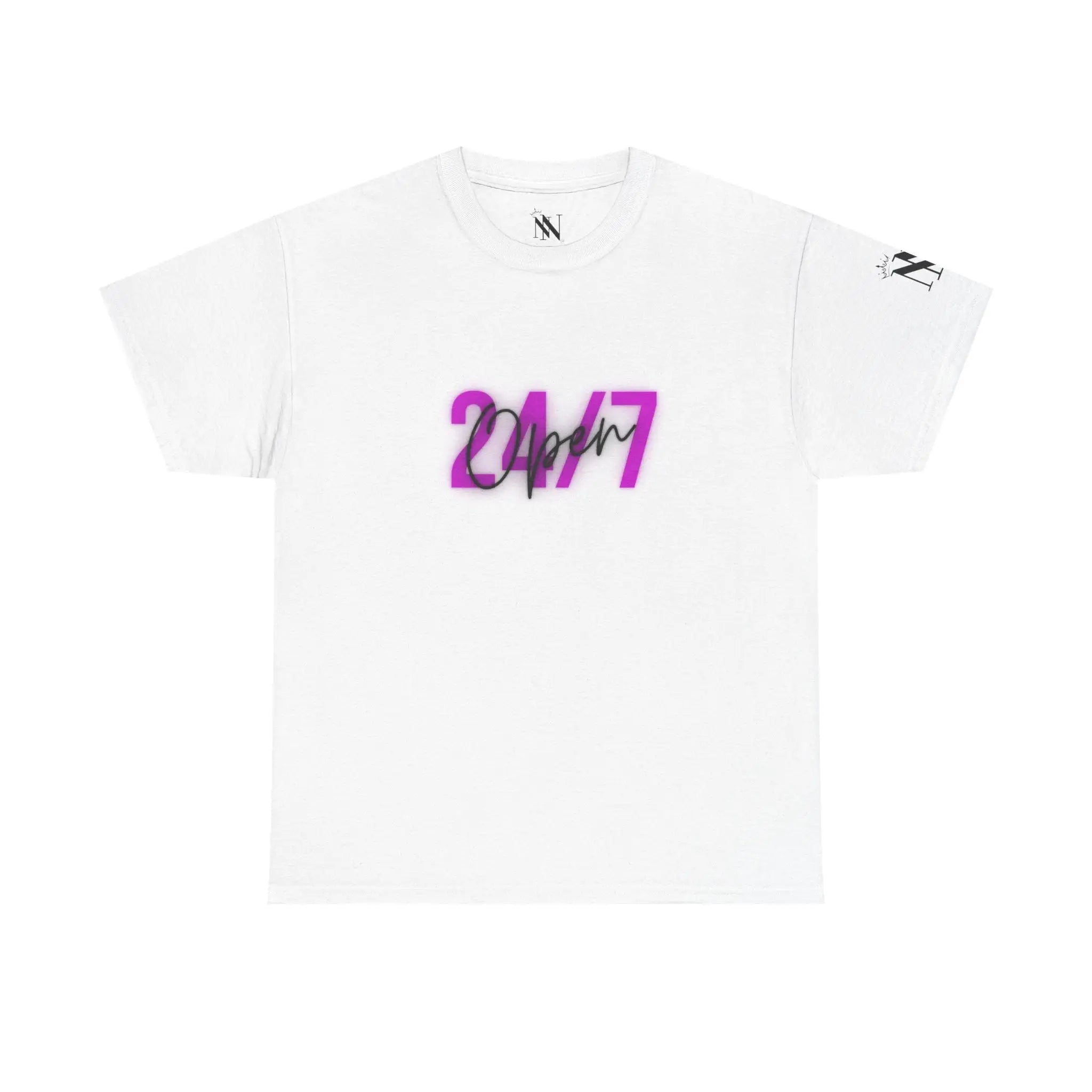 Open 24/7 | Mix & Match 100% Cotton Unisex Fun-Flirty Lovers’ Tees