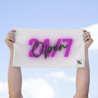 Open 24 Hours | Mix & Match Soft Fun-Flirty Lovers’ Towels