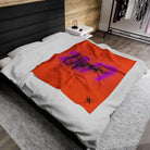 Open 24 Hours Orange | Mix & Match Soft Fun-Flirty Lovers’ Blankets