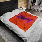 Open 24 Hours Orange | Mix & Match Soft Fun-Flirty Lovers’ Blankets