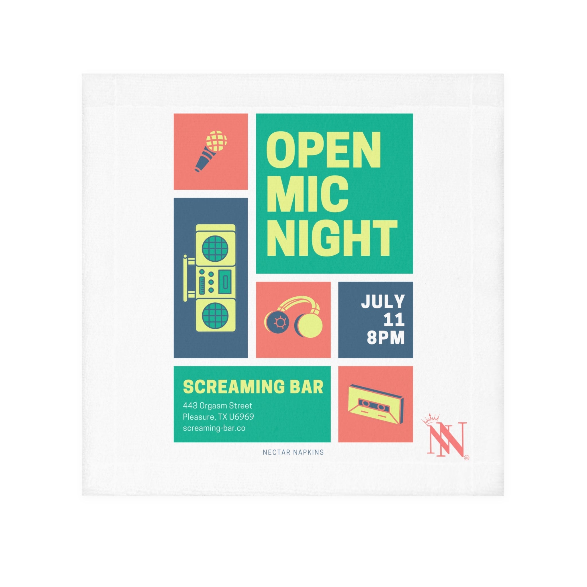 Open Mic Night | Mix & Match Lils’ Fun-Flirty Lovers’ Towels