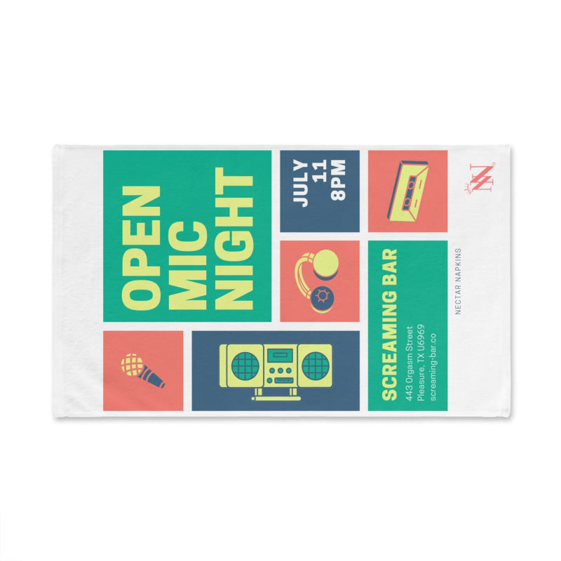 Open Mic Night | Mix & Match Original Fun-Flirty Lovers’ Towels