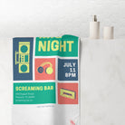Open Mic Night | Mix & Match XL Fun-Flirty Lovers’ Towels