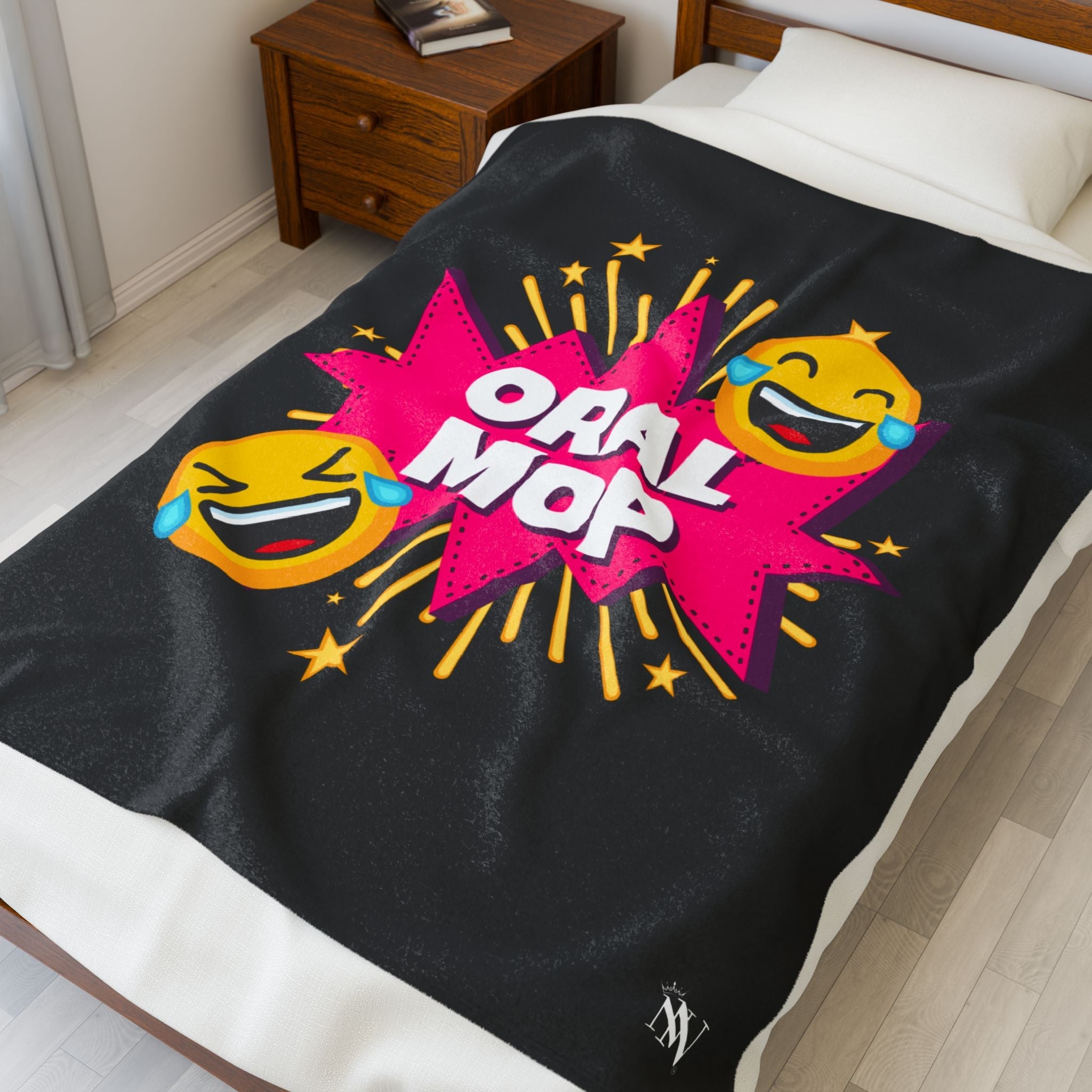 Oral Mop | Mix & Match Soft Fun-Flirty Lovers’ Blankets