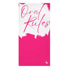 Oral Rules | Mix & Match Naughty XL Fun-Flirty Lovers’ Towels