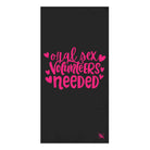 Oral Sex Volunteers Needed | Mix & Match Naughty XL Fun-Flirty Lovers’ Towels