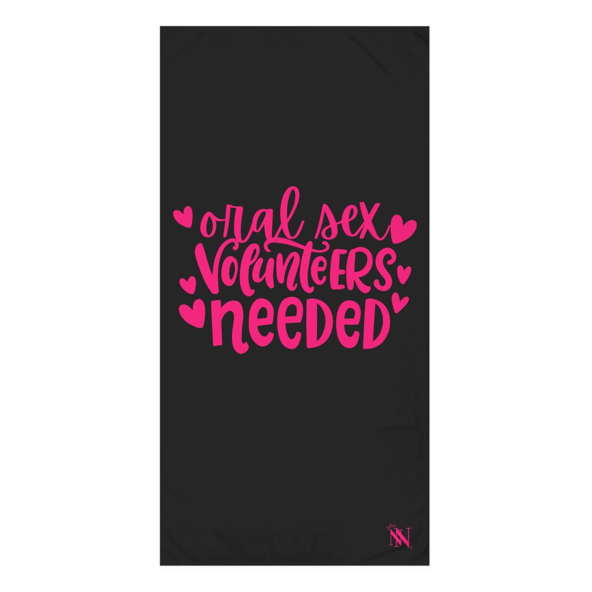 Oral Sex Volunteers Needed | Mix & Match Naughty XL Fun-Flirty Lovers’ Towels