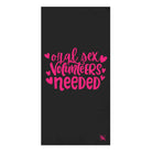 Oral Sex Volunteers Needed | Mix & Match Naughty XL Fun-Flirty Lovers’ Towels