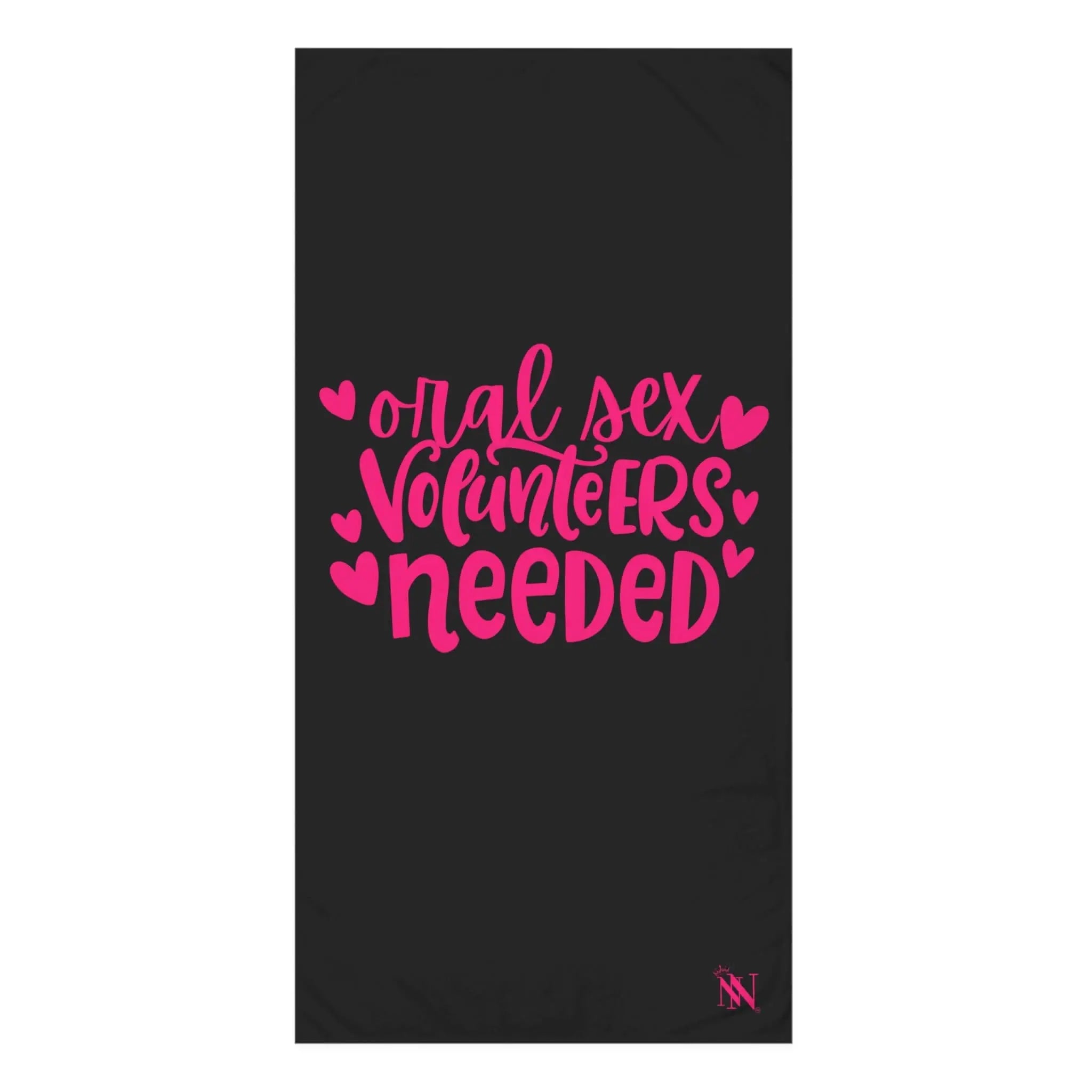Oral Sex Volunteers Needed | Mix & Match Naughty XL Fun-Flirty Lovers’ Towels