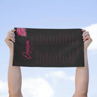 Orgasm Bucket List Black | Mix & Match Soft Fun-Flirty Lovers’ Towels