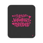 Orgasm Volunteers Needed | Mix Match Fun-Flirty Lovers’ Water-Resistant Blankets