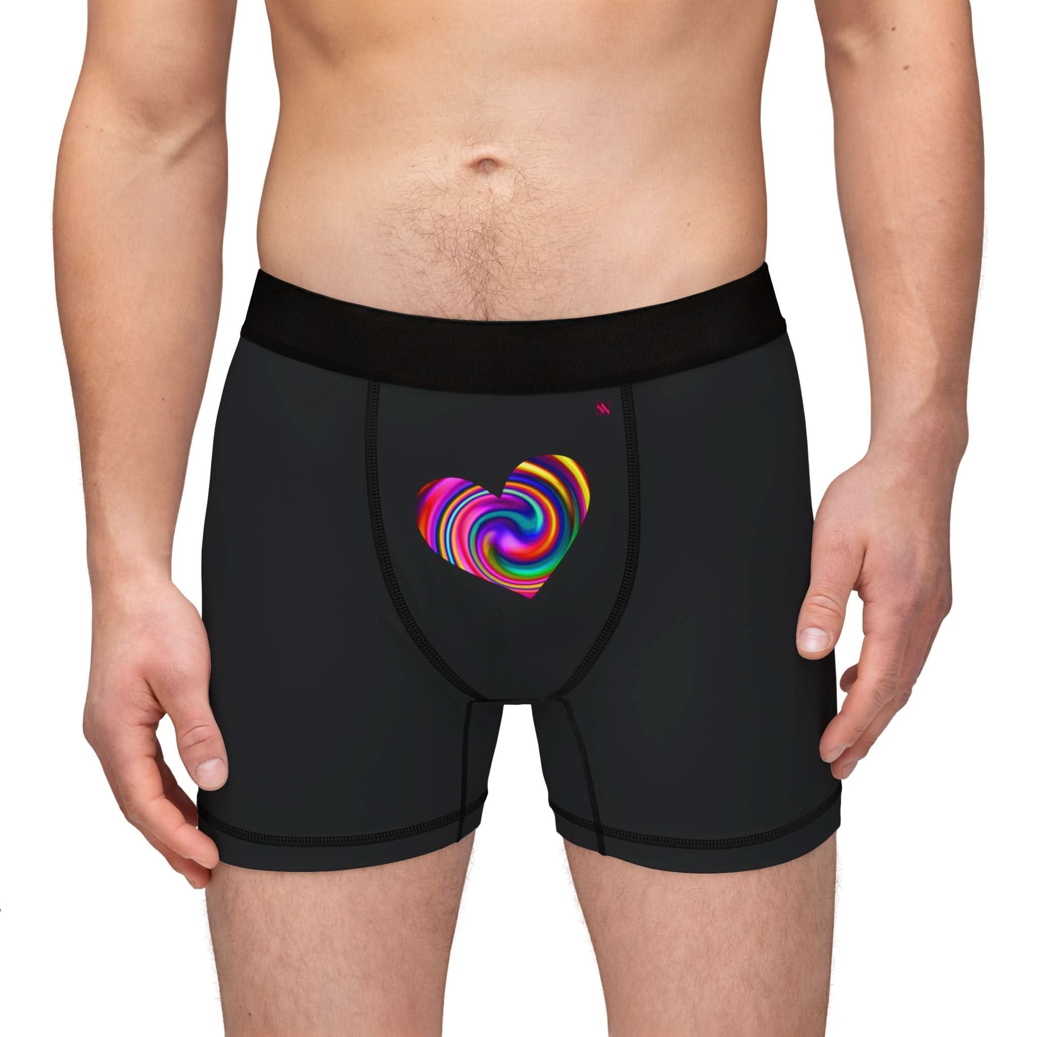 Orgasmic Heart | Mix & Match Fun-Flirty Lovers’ Boxer Briefs