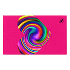 Orgasmic Pink Heart Mix & Match Soft Sex Towels | Flirty Lovers’ Gifts