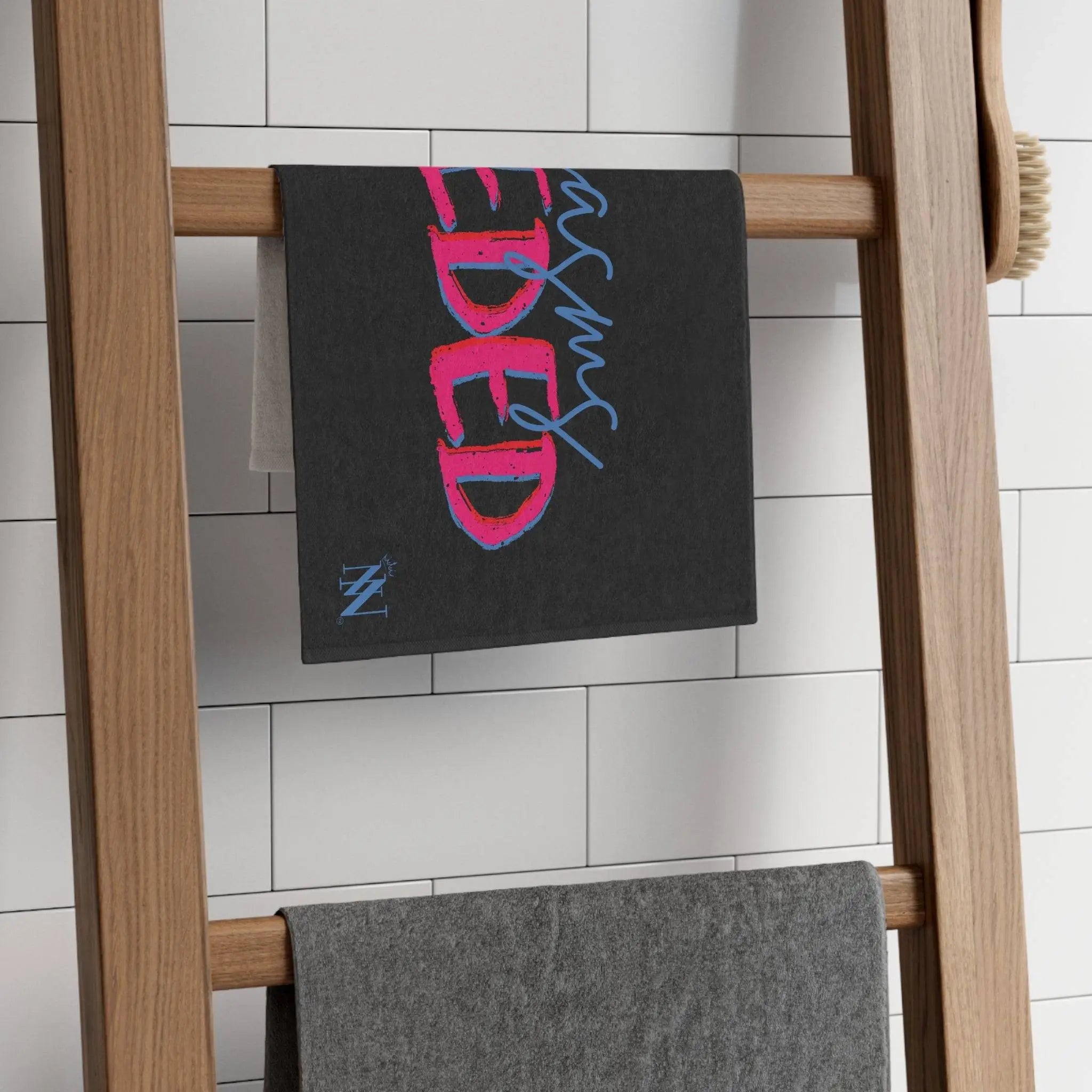 Orgasms Needed Black | Mix & Match Soft Sex Towels | Flirty Lovers’ Gifts