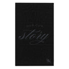 Our Cum Story Black | Mix & Match Soft Fun-Flirty Lovers’ Towels