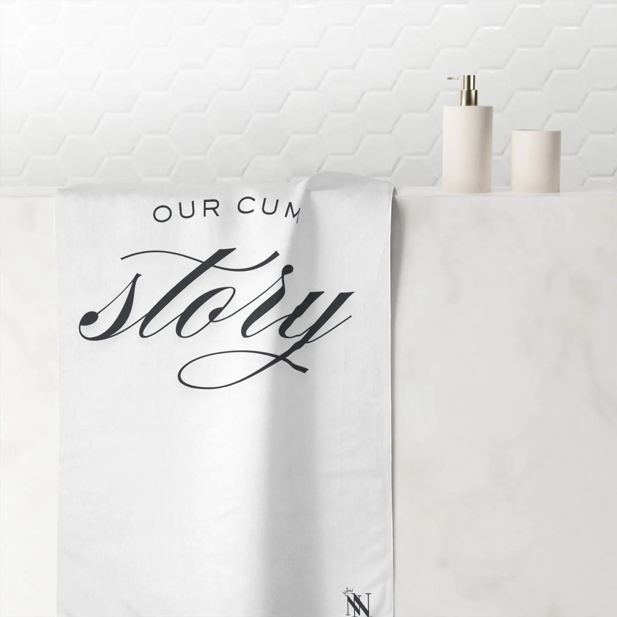 Our Cum Story | Mix & Match XL Fun-Flirty Lovers’ Towels