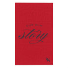 Our Cum Story Red | Mix & Match Soft Fun-Flirty Lovers’ Towels