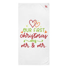 Our First Christmas as Mr. & Mr. | Mix & Match Naughty XL Fun-Flirty Lovers’ Towels