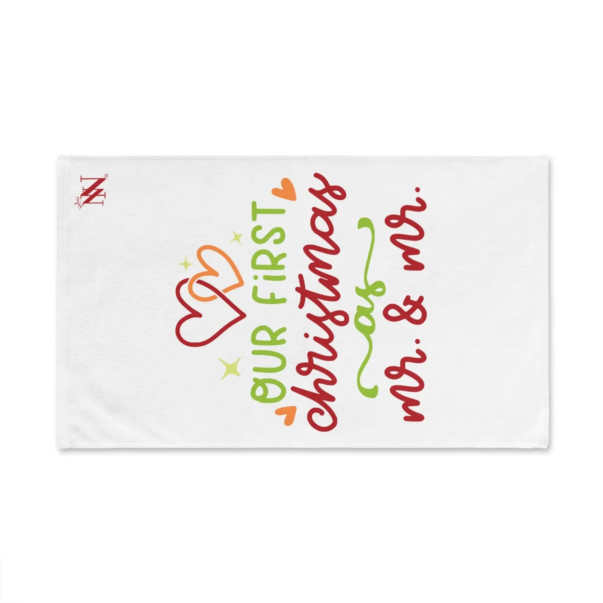 Our First Christmas as Mr. & Mr. | Mix & Match Original Fun-Flirty Lovers’ Towels